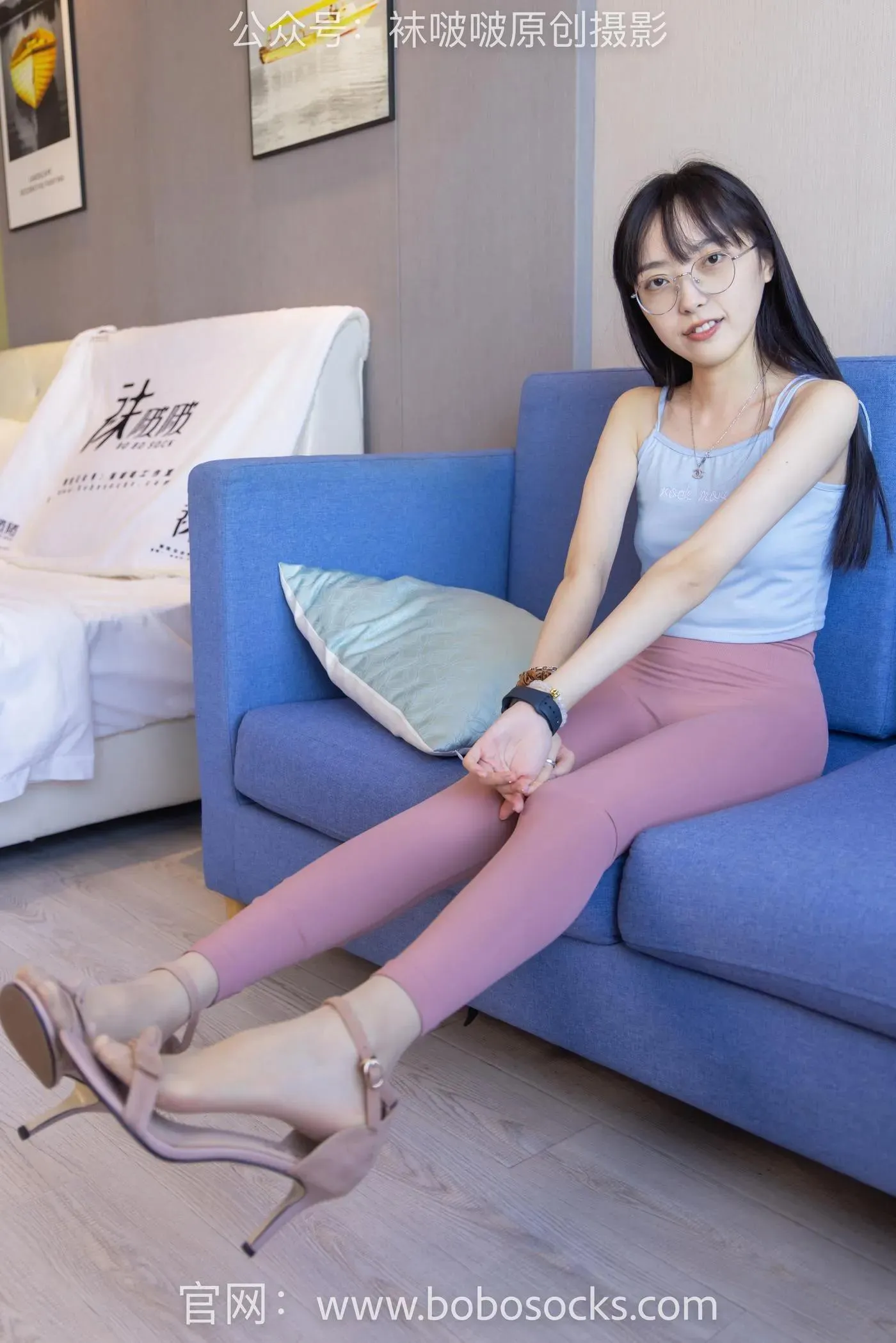 [BoBoSocks袜啵啵]NO.140 稚予-高跟鞋、瑜伽裤裤里丝、肉丝、黑丝 [139P]插图9